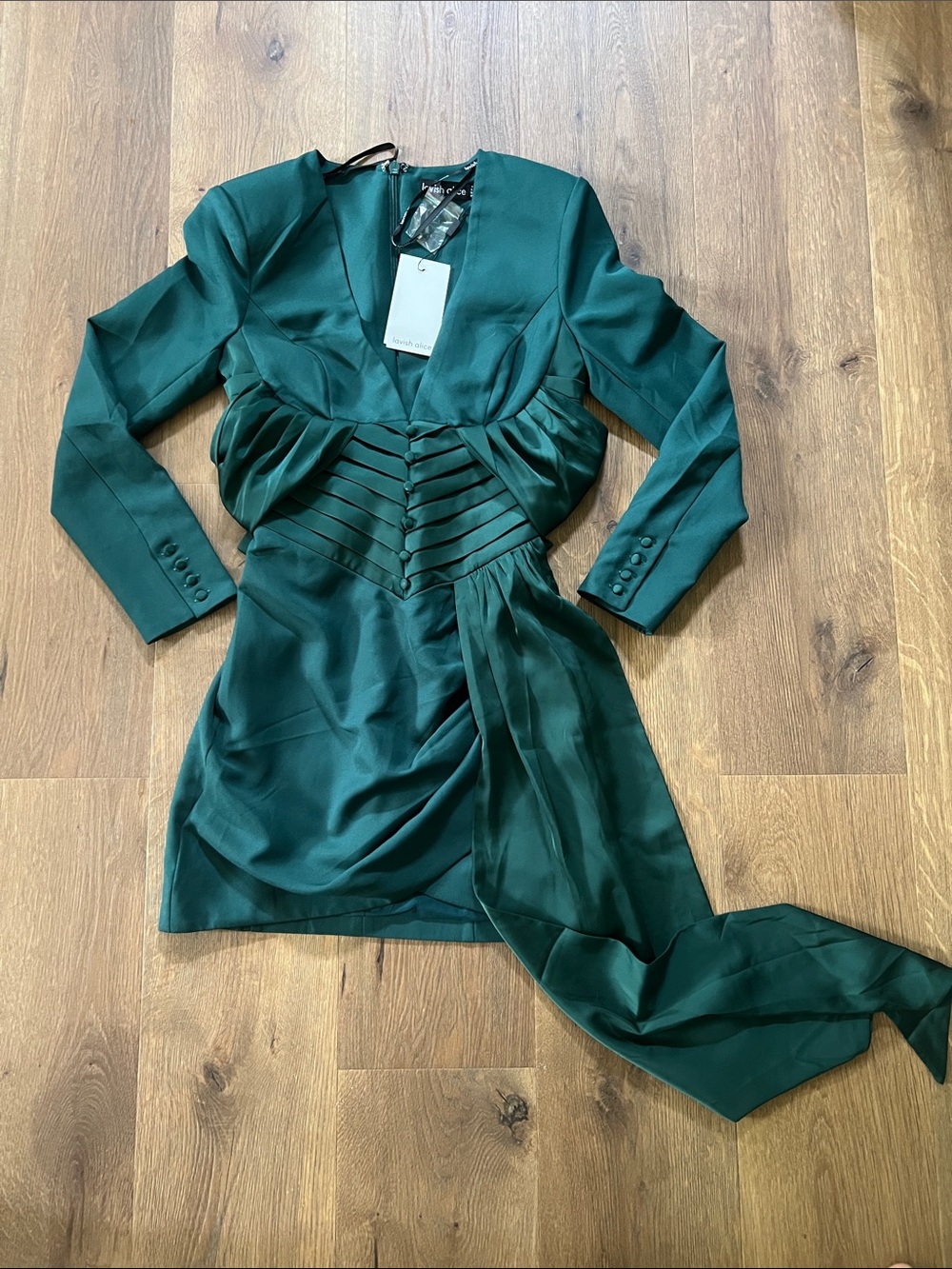 Lavish Alice satin dress